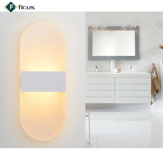 Sẵn sàng! Đèn tường góc tròn Led 3W cho hành lang Aisle 14x6cm