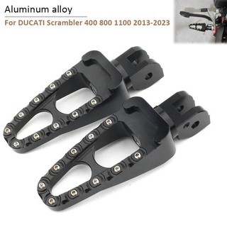 Dành cho ducati scrambler 400 800 1100 2013-2023 xe máy phía trước phía sau pessage chân chốt footpegs chân chỗ để chân bàn đạp chân