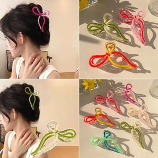 Kẹp tóc hình nơ bươm bướm iLita kẹp càng cua đẹp cho nữ hottrend nhiều màu phong cách Hàn Quốc cặp búi tóc cute