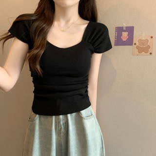 Áo thun nữ tay ngắn mỏng mùa hè