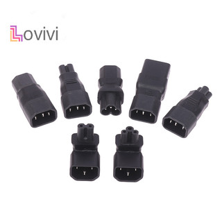 [Lovivivi] UPS PDU Nam Sang Nữ EU US Cắm Điện Adapter Ổ Cắm Đa Năng IEC320 C13 C14 Đến C5 C6 C7 C8 C19 C20 C21 Chuyển Đổi Đầu Nối MỚI