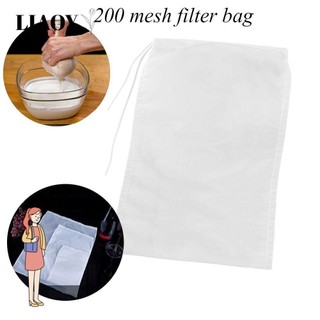 Bộ 200 túi lọc cà phê/ sữa/ thực phẩm bằng lưới Nylon tiện dụng