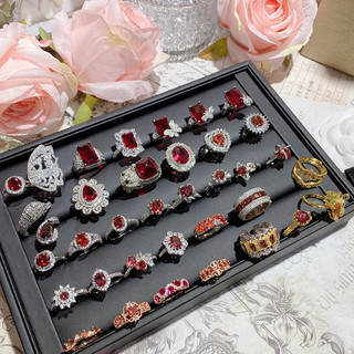 Nhẫn Ruby Nhẫn Nữ Trang Sức Thời Trang Nhiều Phong Cách