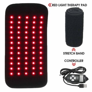 660nm Red & 850nm Near Infrared Light Therapy Waist Wrap Pad Belt For Pain Relief
