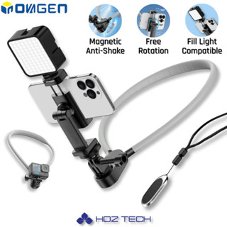 Giá đỡ cổ INOVAGEN POV / Vlog cho điện thoại và máy ảnh hành động GoPro Max, DJI, Insta360, Chống rung từ tính