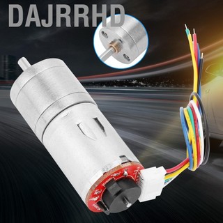 Dajrrhd DC 12V Encoder Gear Motor Speed Reduction For Robot RC Car DIY Engine Toy