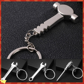 Gh| Hợp kim kẽm Cờ lê Cờ lê Dụng cụ cầm tay Thiết kế hình Pendent Móc khóa Móc chìa khóa Quà tặng