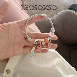  Leosoxs Ru Vòng Tay Hydra Hạt Ngọc Trai Mặt Trăng Nhân Vật Sao pandora ch Trang Sức Nữ 