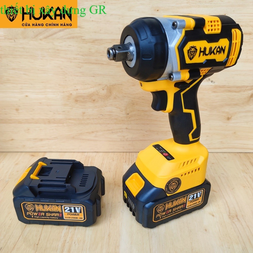 [Chính Hãng] Máy siết bulong HUKAN F60 lực siết 330NM - Siết bulong Hukan bảo hành chính hãng Thiết 