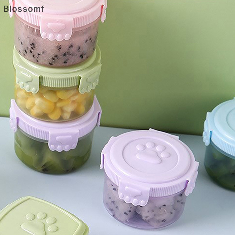 Blossomf 1 Chiếc Mini Nước Sốt Chai Gia Vị Hộp Salad Trang Điểm Hộp Đựng Cho Thịt Nướng Ngoài Trời Bento Hộp Cơm Trưa Phụ Kiện Mới