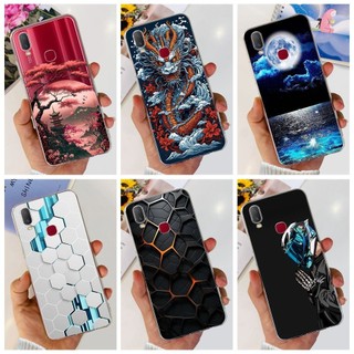 Vivo Y11 Y12i 1906 1906 _ 20 VivoY11 (2019) Ốp điện thoại TPU silicon mềm họa tiết thời trang 2024