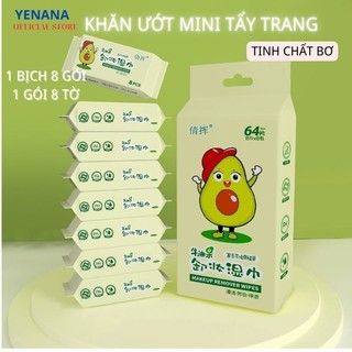 Khăn ướt tẩy trang 1 bịch 30 miếng, 32 miếng