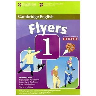 Sách - Cambridge Young Learner English Tests  Flyers 1 SB FAHASA Reprint Edition