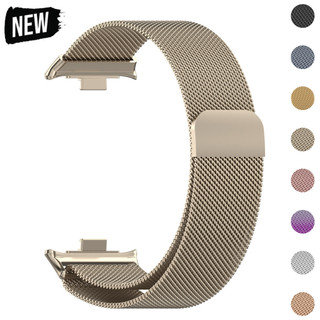  Dây đeo bằng thép không gỉ cho Redmi Watch 4 Dây đeo đồng hồ Milanese Vòng tay từ tính cho Xiaomi Mi Band 8 Pro Dây đeo cổ tay Watch4 