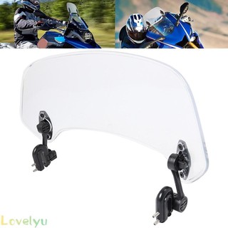 ⭐LOVE⭐ Motorcycle Windshield Deflector Spoiler Adjustable for Enhanced Wind Protection[Overseas Products]