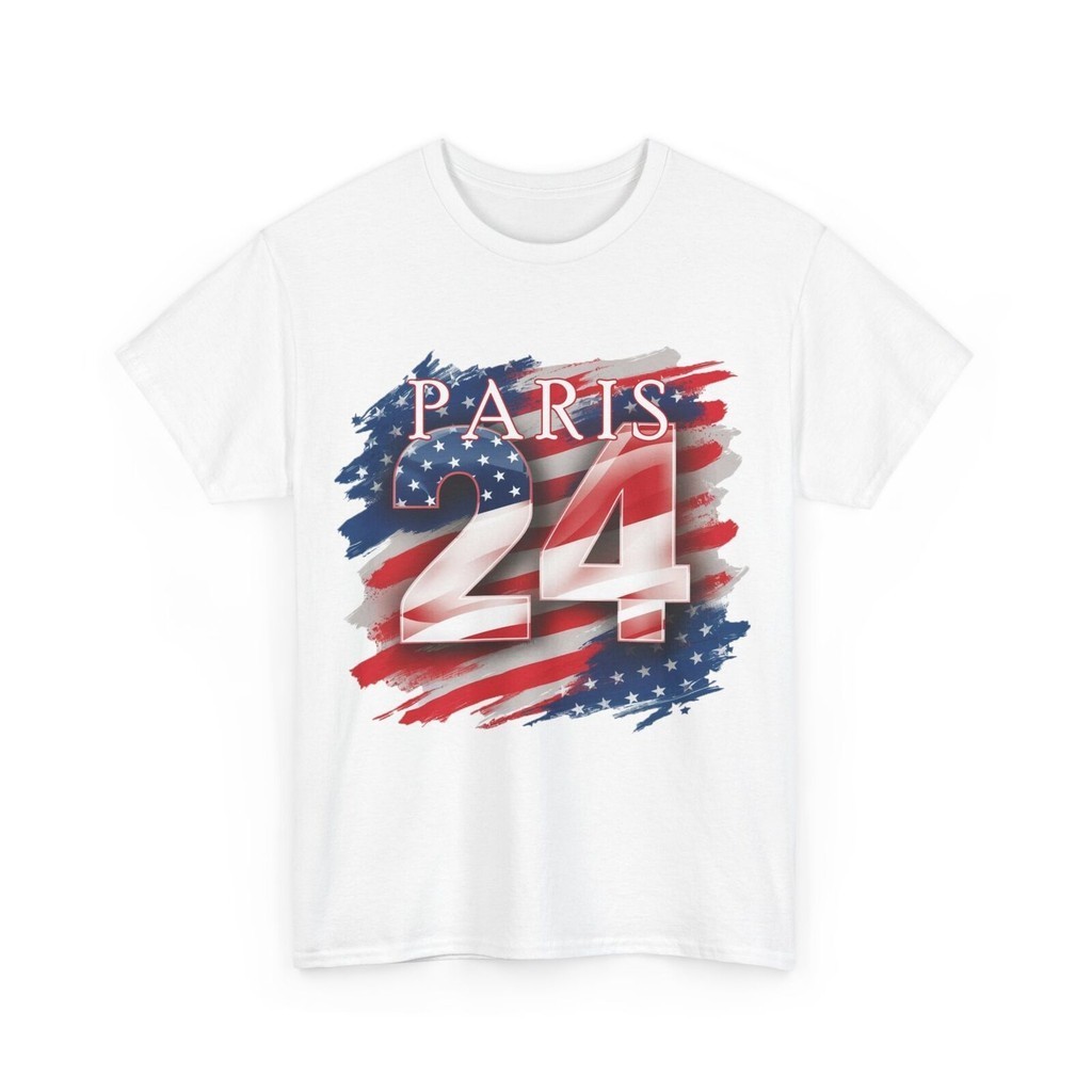 Áo nam thời trang mùa hè 2024 Áo thun Olympic mùa hè