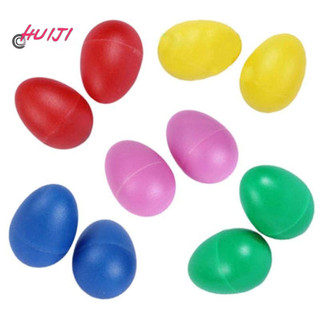 Set 10 quả trứng nhạc cụ bằng nhựa đồ chơi âm nhạc lắc maracas