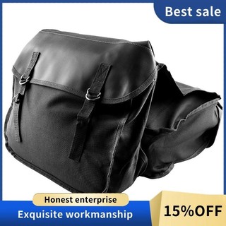 Túi Yên Xe Máy Panniers Cho Xe Honda Yamaha Suzuki Sportster Kawaski Xe Máy Xe Tay Ga Yên Túi, Đen