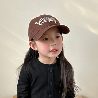 Mũ bóng chày trẻ em Bảng chữ cái trẻ em Mũ chống nắng thêu Mũ vịt Mũ chống nắng mùa hè