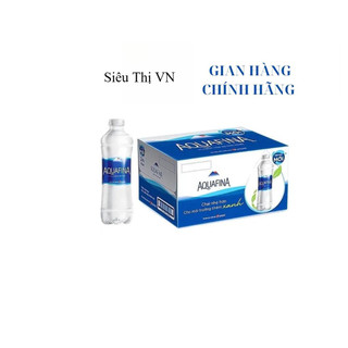  Thùng 24 Chai Nước uống tinh khiết Aquafina x 500ml 