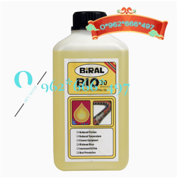 Dầu xích Biral BIO30 - Dầu xích chịu nhiệt