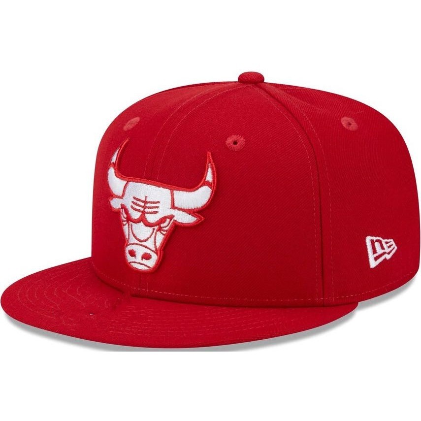 Mũ snapback thêu đội bóng NBA: Phoenix Suns, Dallas Mavericks, Chicago Bulls - chất liệu cotton
