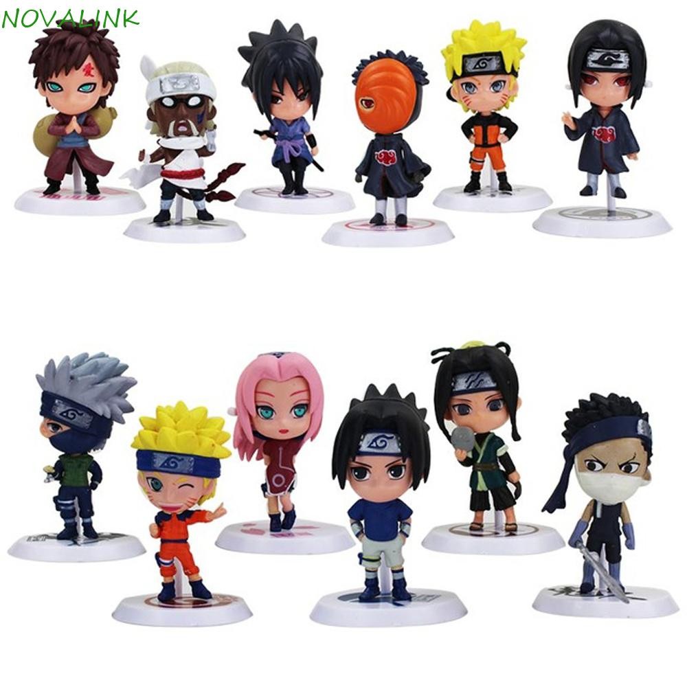 Novalink Naruto 6 Cái / lốc Gaara Mô Hình Hình Hình Nhật Bản Truyện Tranh PVC Đồ Chơi Sasuke Kakashi
