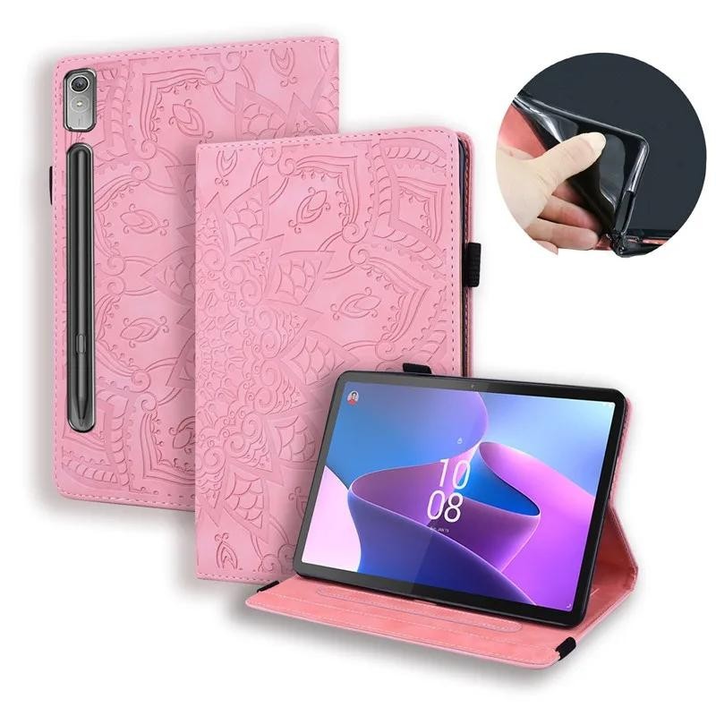 Hoa Nổi Funda Cho Lenovo Tab P11 Pro Gen 2 TB-132FU TB-138FU (Xiaoxin Pad Pro 2022 11.2 ") Vỏ PC Máy Tính Bảng Vỏ TPU