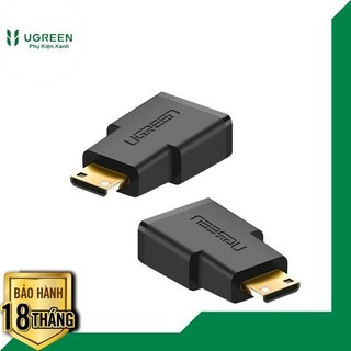 Đầu chuyển đổi mini hdmi sang hdmi ugreen 20101 - mini hdmi to hdmi âm - hàng chính hãng