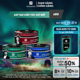 Sáp tạo kiểu tóc Romano Restyleable 68g