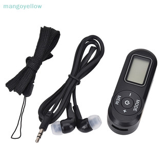 Đài fm bỏ túi có chức năng dsp fm 1.1inch đài phát thanh kỹ thuật số mini tốt