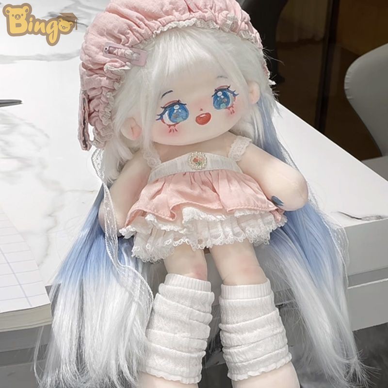 【Bingo】Búp bê cotton 30cm, thú nhồi bông dễ thương, chân dài 30cm, có xương [bạn có thể chọn kiểu qu