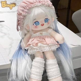 Búp bê cotton 30cm, thú nhồi bông dễ thương, chân dài 30cm, có xương quần áo búp bê, quà sinh nhật đẹp