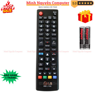 Remote điều khiển tivi lg mã 20 rm-l1162 loại tốt, điều khiển tv lg 3d smart - minh nguyễn computer