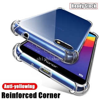Dành Cho Huawei Y5 2018 Y5 Prime 2018 DRA-LX2 L01 L21 LX3 DUA-LX2 L01 Ốp Lưng Silicon Mềm Trong Suốt Gel Cao Su Jelly Chống Sốc Bốn Góc Chống Rơi