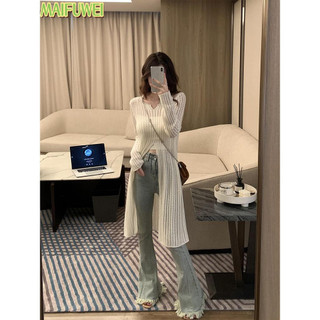 MAIFUWEI áo sơ mi nữ áo kiểu hàn quốc Fashion ins thông thường Phong cách WMJ24412JH 17Z240426