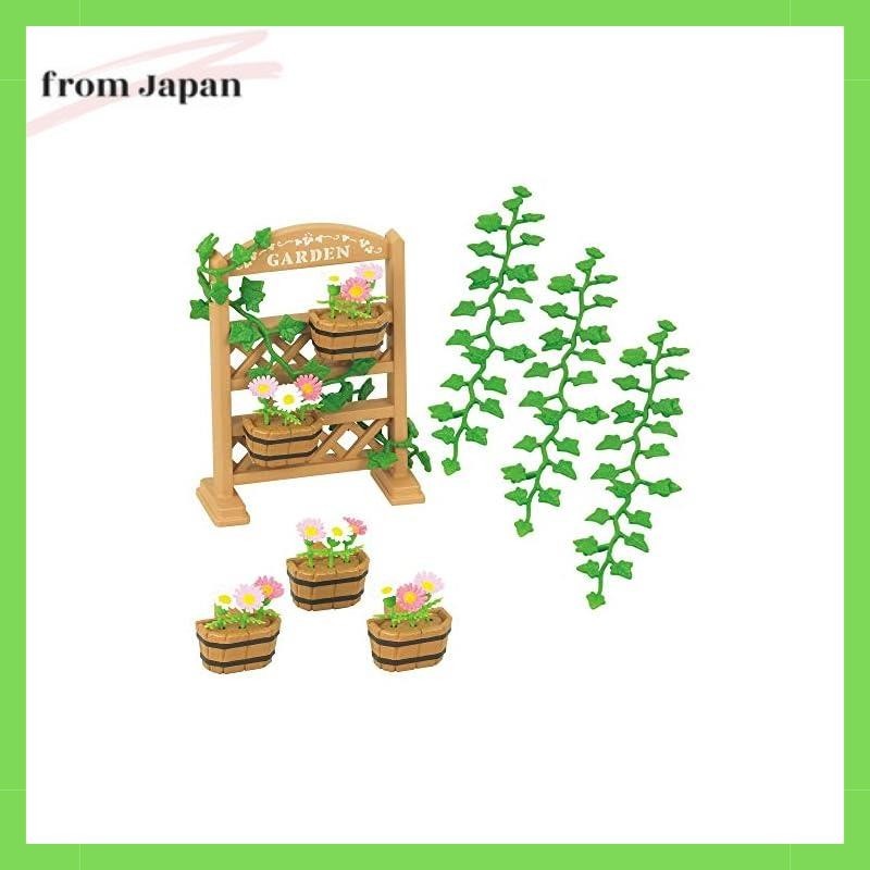 Sylvanian Families Furniture [Flower/Ivy Set] Ka-613 ST Mark Certified 3 years and up Toy Dollhouse 