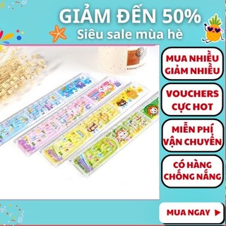 Thước trò chơi bắn bi và xếp hình vui nhộn dài 20cm