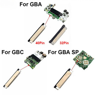 1 chiếc ruy băng cáp linh hoạt kết nối jack ổ cắm màn hình lcd kết nối cho gameboy advance color gbp / gbc / gba / gba sp
