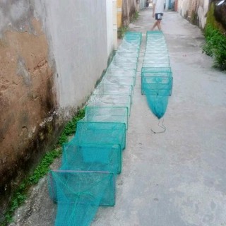 Lồng bát quái khung 30x50 chuyên bắt tôm cua cá...,độ bền 3-5 năm