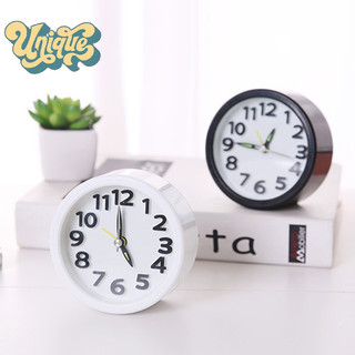 Đồng hồ báo thức tròn vuông Đồng hồ báo thức bàn im lặng nhỏ Đồng hồ báo thức Đồng hồ báo thức di động chạy bằng đồng hồ báo thức mới