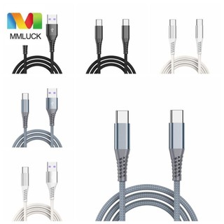 Cáp sạc nhanh MMLUCK, Cáp sạc an toàn Micro USB Type C, Truyền dữ liệu dòng sạc nhanh Loại C chống uốn Dây dữ liệu điện thoại di động Sạc điện thoại di động