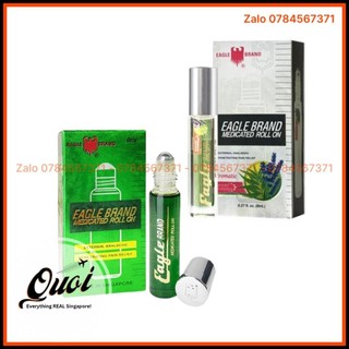 Dầu xanh Con Ó dạng chai lăn 8ml - Dầu bi lăn ó xanh - Chai lăn ó xanh tiện dụng