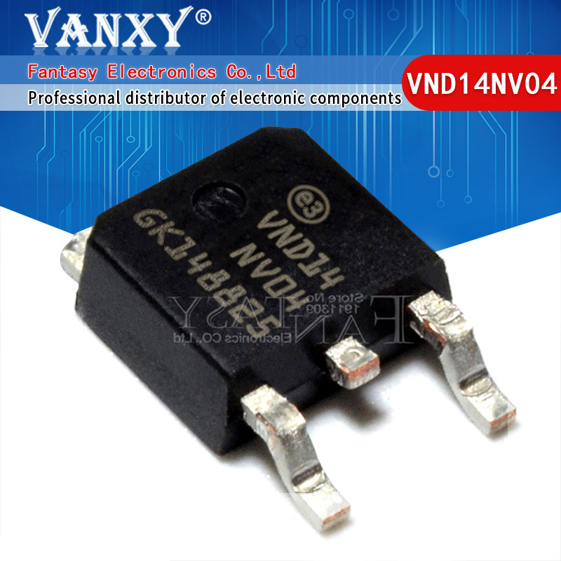10 chiếc VND14NV04 TO-252 VND14NV04TR-E VND14NV04TR VND3NV04 VND1NV04 VND14 NV04 Linh kiện điện tử