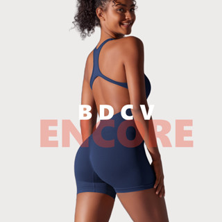 Bdcv ENCORE Thể Thao Trên Không Yoga Body Nữ Pilate Chạy Bộ Một Mảnh Phù Hợp Với Áo Ngực Tích Hợp Làm Đẹp Lưng Athleisure Trang Phục