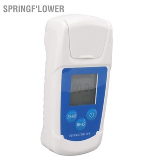 SpringF'lower Máy đo khúc xạ Brix kỹ thuật số 0‑55% độ chính xác cao cho nước ép trái cây Đồ uống Đo hàm lượng đường