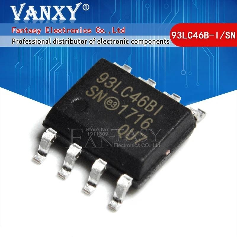 10 CÁI 93LC46B-I / SN SOP-8 93LC56B-I / SN 93LC66B-I / SN 93LC46-I / SN SOP 93LC46BI SMD 93LC56-I / 