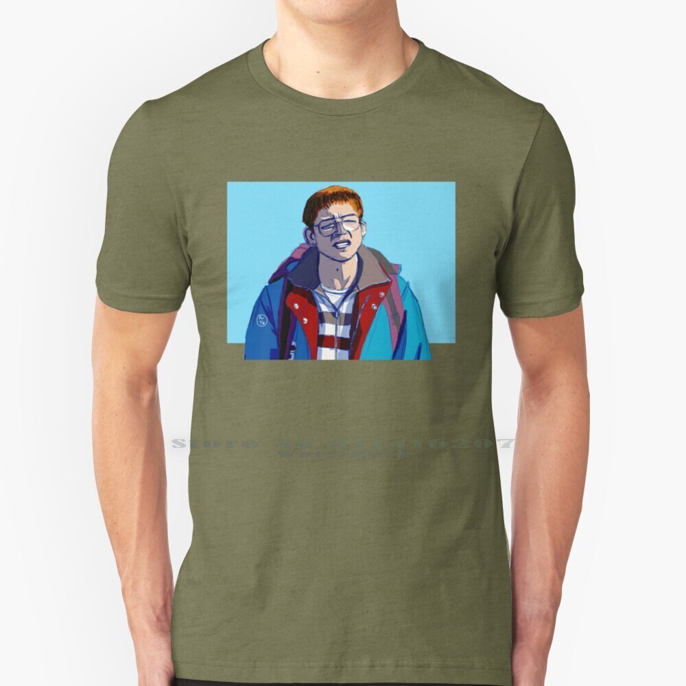 Eddie The Eagle Áo 100% Cotton Nguyên Chất Vẽ Kỹ Thuật Số Taron Egerton Eddie The Eagle Phim