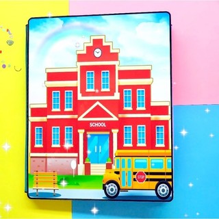 Cuốn Sách Toca Boca 'S Class Thủ Công Không Gây Tiếng Ồn squishy giấy tự làm ngôi nhà búp bê ngôi nhà búp bê giấy