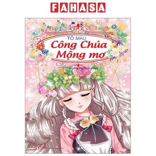 Sách tô màu - công chúa mơ mộng